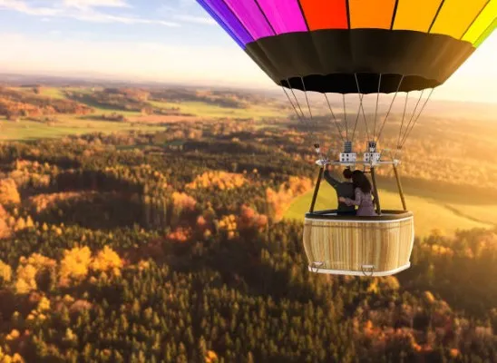 Volar en globo